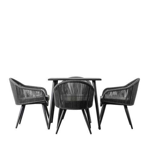 PaulaHome - Cassis 4 Seater Dining Set